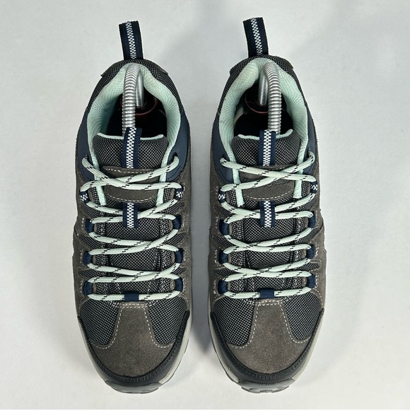 Eddie Bauer Trail Hiking Outdoor Shoes Sneakers Aqua Light Grey; Women’s Size 6 - Picture 8 of 16
